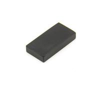 Black Epoxy Coated N42 Neodymium Magnet for Arts, Crafts, Model Making, DIY, Hobbies, Office and Home - 30mm x 15mm x 5mm thick - 10.1kg Pull