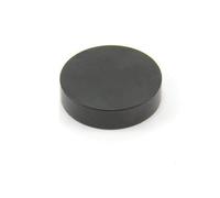 Black Epoxy Coated N42 Neodymium Magnet for Engineering, Manufacturing, DIY and Outdoor Applications - 40mm dia x 10mm thick - 27.3kg Pull