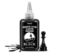 Black Epoxy Resin Dye Paste 100ml, High Concentrated Colourant