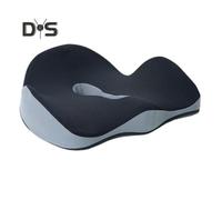 (black) Ergonomic Buttocks Cushion Hemorrhoid Seat Pad U-shaped Tailbone Pressure Relief Memory Foam Support Soft Back Pain Relief Slow Rebound Comfortable