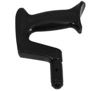 Black Ergonomic Cane Handle Replacement Grip for Cane and Crutch | PP Replaceable Head, Additional Support and Stability, for Mobility Challenges, Polished Finish