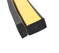 Black EVA Foam Seal Tape Self-Adhesive Sound Thermal Insulation for Doors Multi Sizes(5mm x 20mm x 10m)