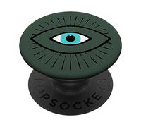 Black Evil Eye Forrest Green PopSockets Adhesive PopGrip