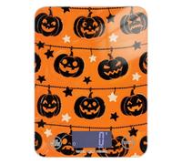 Black Evil Halloween Pumpkin Baking food scale for kitchen essentials 11lb/0.18oz, 5kg/5g digital gram scale with 4 unit for Espresso Spices Keto (Batteries not Included)