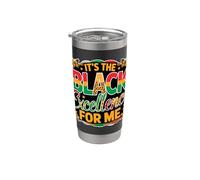 Black Excellence African American Melanin Queen Juneteenth Stainless Steel Insulated Tumbler