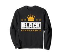 Black Excellence Crown Black History Month Sweatshirt