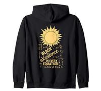 Black Excellence in Every Equation African American STEM Zip Hoodie