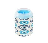 Black Eyed Flowers Portable Paw Washer Soft Silicone Bristles Feet Cleaning Kit for Small Medium Large Breed Dogs/Cats