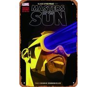 Black Eyed Peas Present Masters Of The Sun The Zombie Chronicles Art Vintage Funny Tin Sign Metal Tin Sign 8X12 Inch for Cafe Bar Bedroom Wall Decorative