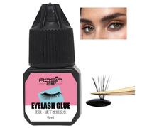Black Eyelash Clusters Glue - Waterproof, Latex-Free, Strong Bond & Seal for DIY Lash Extensions