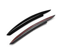 Black Eyelid,For Volkswagen VW Golf 6 MK6 GTI GTR 2008-2013 Front Headlight Eyebrow Cover Eye Lid Trim Sticker Car Accessories