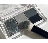 Black Eyeshadow Palette, Smokey Goth Makeup, Glitter Eye Shadow, Matte Shimmer Metallic Makeup Pallet, Highly Pigmented, Waterproof for Halloween Makeup