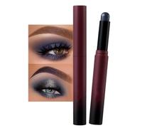 Black Eyeshadow Stick, Waterproof Long Lasting Highly Pigmented Smoky Eye Shadow Pencil, Silky Smooth Buildable Blendable Easy to Apply Eyes Makeup Gift for Women
