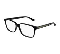 Black Eyewear Frames with Blue Temple - unisex - Gucci - Glasses - Black - 57 MM - Accessories 57 MM