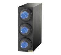 Black EZ-Fit®Portion 3 Tier Cup Dispenser C2410C (Each)