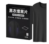 Black Fabric Dye, Dyes for Washing Machines, 10 Piece Black Clothes Dye, 30g Soft Furnishings Intense Blacks Velvet Blacks