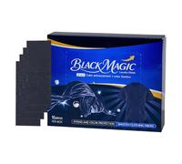 Black Fabric Dye - Washing Machine Colour Enhancers, 16 Pack, Long Lasting Dark Garment Restoration | T-Shirts, Jeans, Duvet Cover, Trousers, Coat, Cuffs, Clothes, Laundry, Hot