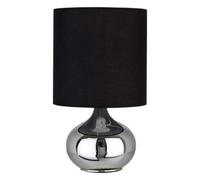 Black Fabric Shade Table Lamp | Niko