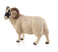 MOJO - Black Faced Sheep | Hand-Painted Toy Figure | Farmland Collection | True to Life & Highly Detailed | Designed in UK
