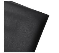 Black Faux Leather Fabric Vinyl Leatherette Upholstery Material 160cm/62'' Width Waterproof for Crafting, Car Lining, Sofa, Chairs, Headboard(Size:160x200cm,Color:Black)
