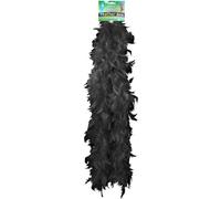 BLACK FEATHER BOA 150CM 50G