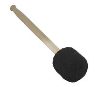 Black Felt Drumstick with Maple Handle Percussion Accessories Bass Drum Mallet Wooden Musical Instrument Parts for Drums