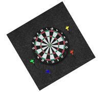 Black Felt Wall Tile Dartboard Surround Wall Protector Backing Darts Board Protectors Darts Accessories Enduring Dartboard Accessories