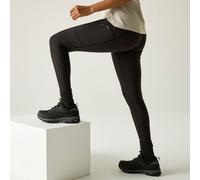 Regatta Womens Monira Hiking Leggings Water Repellent Gym Walking Pants Black