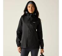 Black female 12 Regatta Women's Waterproof Pack-It III Jacket Black, Size: 12