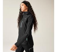 Black female 14 Dare 2b Women's Waterproof Torrek II Jacket Black, Size: 14