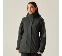 Black female 14 Regatta Professional Women's Waterproof Defender III 3 In 1 Jacket Black, Size: 14