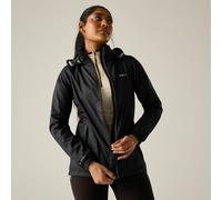 Black female 14 Regatta Women's Waterproof Corinne IV Packaway Jacket Black, Size: 14