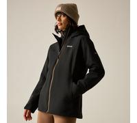 Black female 16 Regatta Women's Waterproof Wentwood 3 in 1 Jacket Black, Size: 16