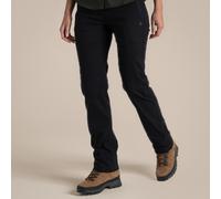 Black female 16S Craghoppers Expert Women's Kiwi Pro Stretch Trousers Black, Size: 16S