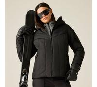 Black female 20 Dare 2b Women's Waterproof Glacier II Padded Jacket Black, Size: 20