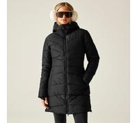 Dare 2b Women's Striking V ARED 15/15 High Warmth Padding Swarovski Crystal Insulated Waterproof Jacket 20 Black