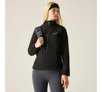 Black female 22 Regatta Women's Connie V Softshell Walking Jacket Black, Size: 22