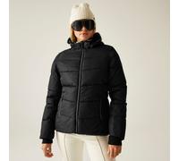 Black female 8 Dare 2b Women's Glamourize V Baffled Ski Jacket Black, Size: 8