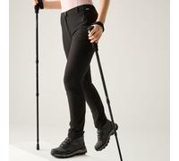 Black female 8 R Regatta Women's Highton II Walking Trousers Black, Size: 8 R