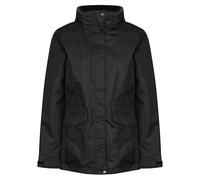 Black female 8 Regatta Professional Women's Waterproof Benson III 3 in 1 Jacket Black, Size: 8