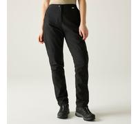 Black female Regatta Women's Waterproof Highton Overtrousers Black, Size: M Short