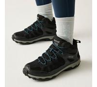 Black female UK 3 Regatta Women's Edgepoint IV Mid Walking Boots Black, Size: UK 3