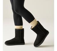 Black female UK 3 Regatta Women's Waterproof Risley Fur Lined Boots Black, Size: UK 3
