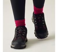 Black female UK 6.5 Regatta Women's Holcombe III Low Walking Shoes Black, Size: UK 6.5