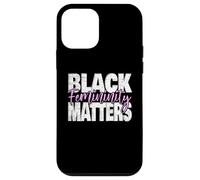 Black Femininity Matters Soft Life Queen Energy Empowerment Case for iPhone 12 mini