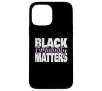 Black Femininity Matters Soft Life Queen Energy Empowerment Case for iPhone 13 Pro Max