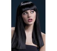 Black Fever Alexia Wig 19inch/48cm Adult Womens Fancy Dress Accessory Deluxe