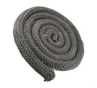Black Fiberglass Stove Fire Rope 25Mm Diameter 2M Length For Wood Burning Stove Door Seal Log Burner Fireplace Boiler Industrial Oven High Temperature Resistant
