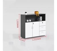 Black File Cabinet - Office nizers with Locking Der, Partit Sto for Low Printers, Secure Filing Cabi for Home & Office Use