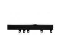 Black Fineline Aluminium Curtain Track